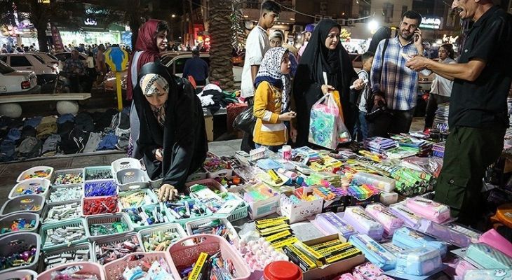 بازار لوازم‌التحریر در آستانه آغاز سال تحصیلی