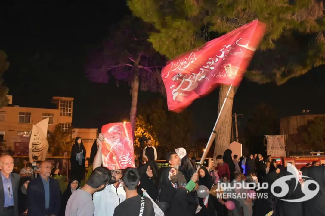 جشن پیروزی جبهه مقاومت در کرمانشاه برگزار شد