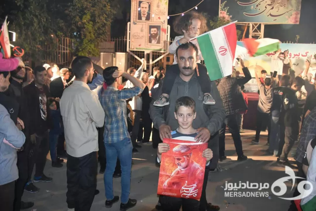 جشن پیروزی جبهه مقاومت در کرمانشاه برگزار شد