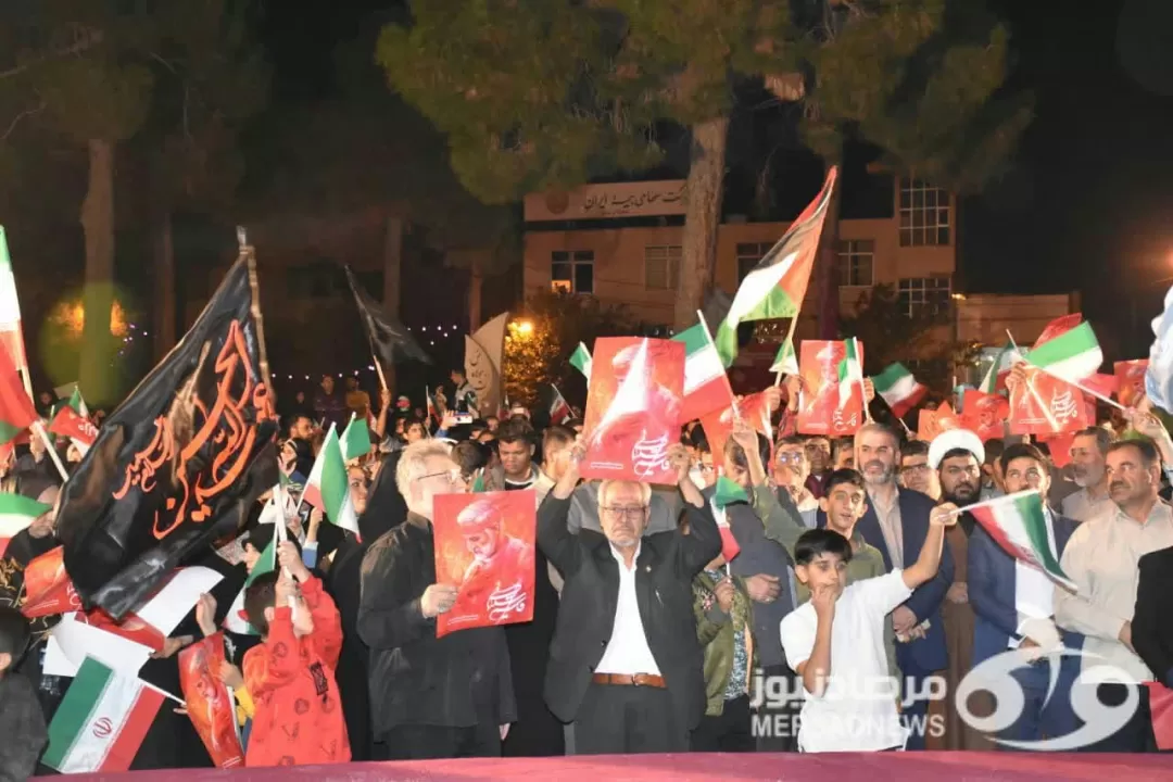 جشن پیروزی جبهه مقاومت در کرمانشاه برگزار شد