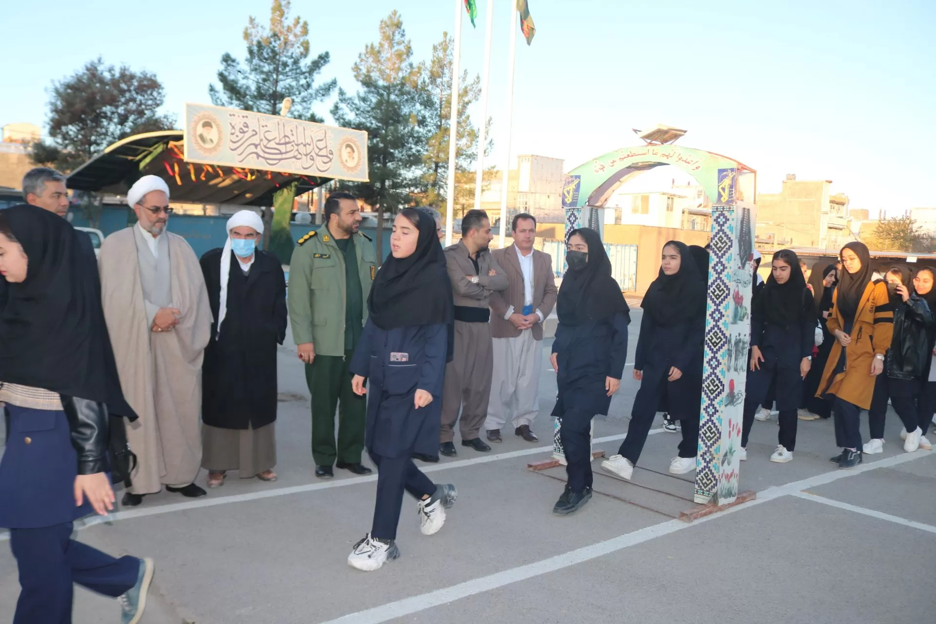 ۱۴۰دانش‌آموز ثلاثی به مناطق عملیاتی اعزام شدند