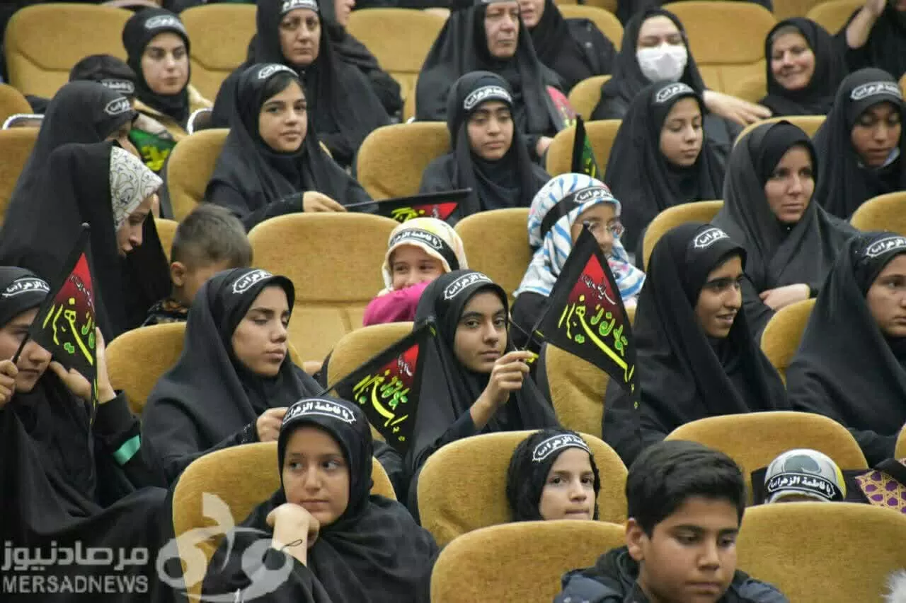 اجتماع بزرگ دختران فاطمی در کرمانشاه برگزار شد