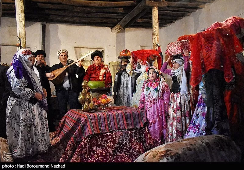 شب یلدا در مناطق روستایی قره داغ