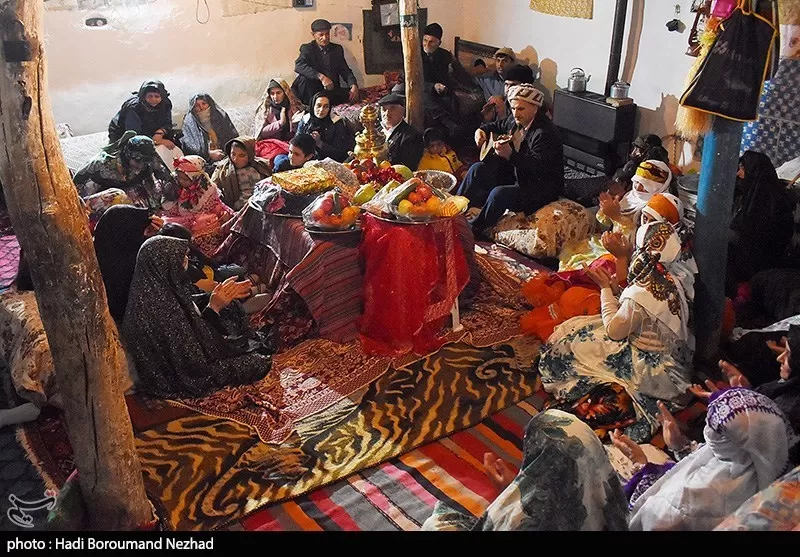 شب یلدا در مناطق روستایی قره داغ