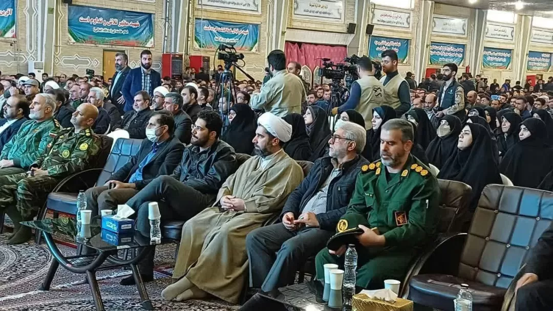 برگزاری تجمع ۹دی در حسینیه ثارالله سپاه کرمانشاه