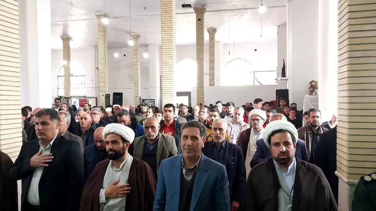 بزرگداشت حماسه ۹ دی در هرسین برگزار شد