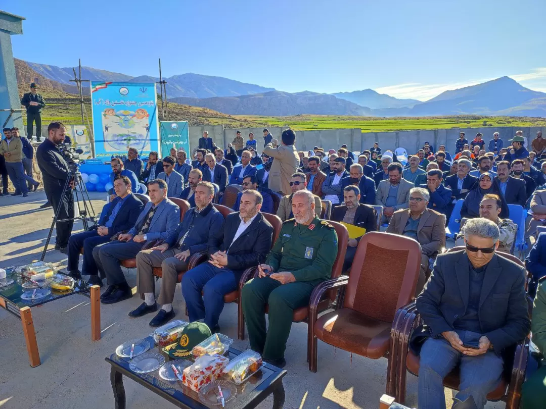 آیین افتتاح پروژه آب‌رسانی به ۸ روستای  سرپل‌ذهاب