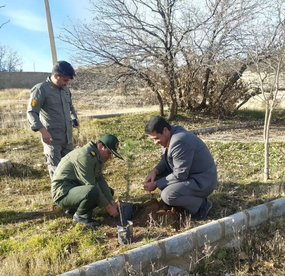 کاشت نهال به‌مناسبت روز هوای پاک در دالاهو