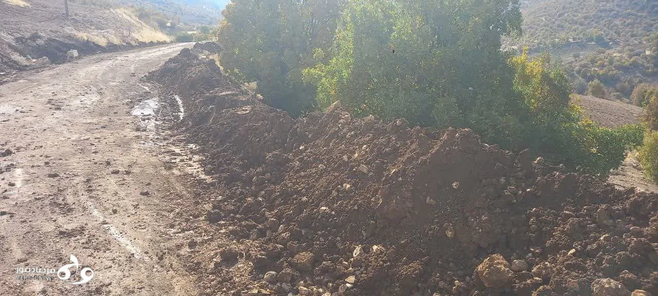 ریزش‌برداری پرتگاه روستای بریشاه دالاهو