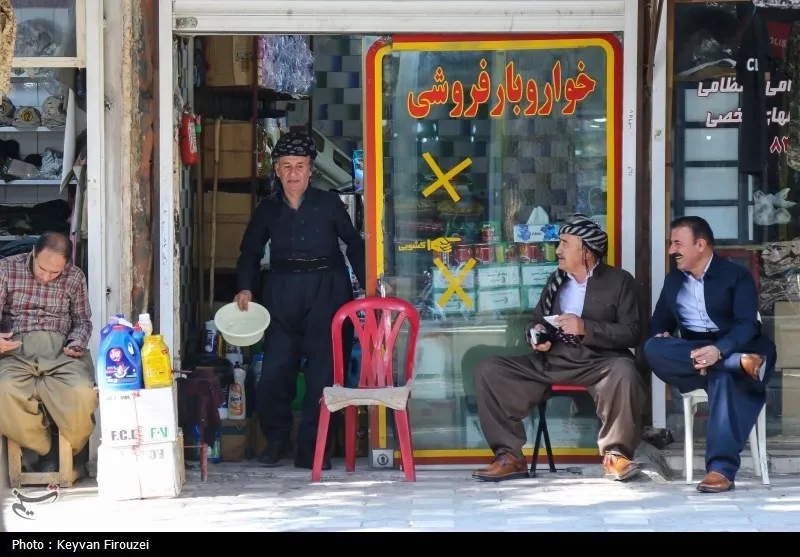 گذری در بازار مریوان