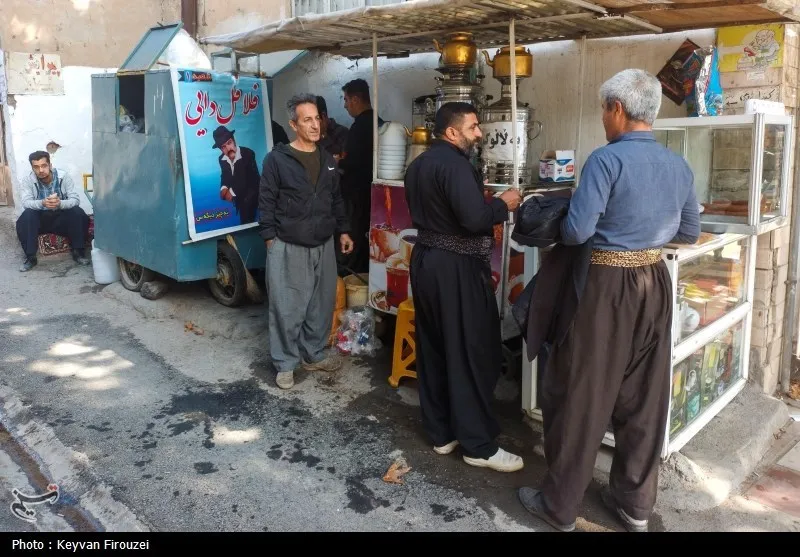 گذری در بازار مریوان