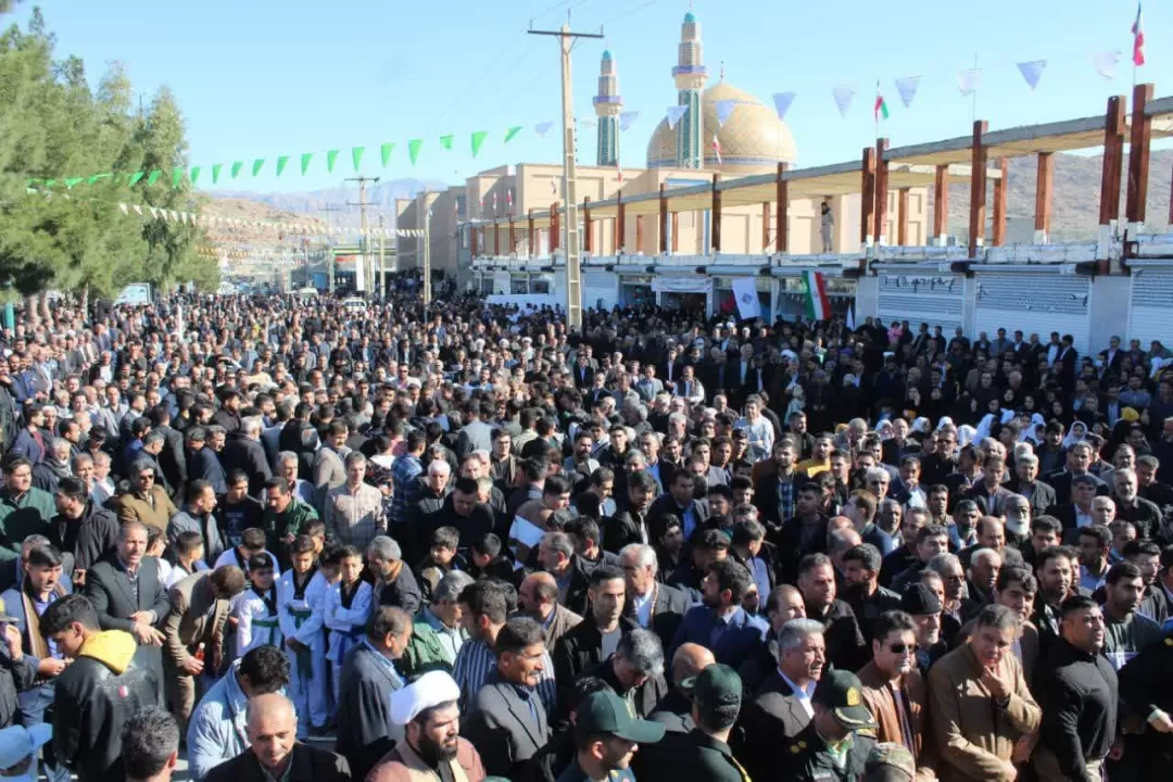 راهپیمایی حماسی ۲۲ بهمن در سرپل‌ذهاب