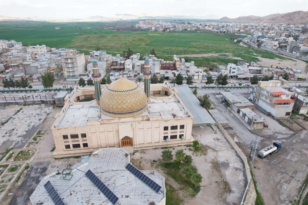 روایتی تصویری از حرم احمدابن اسحاق در سرپل‌ذهاب