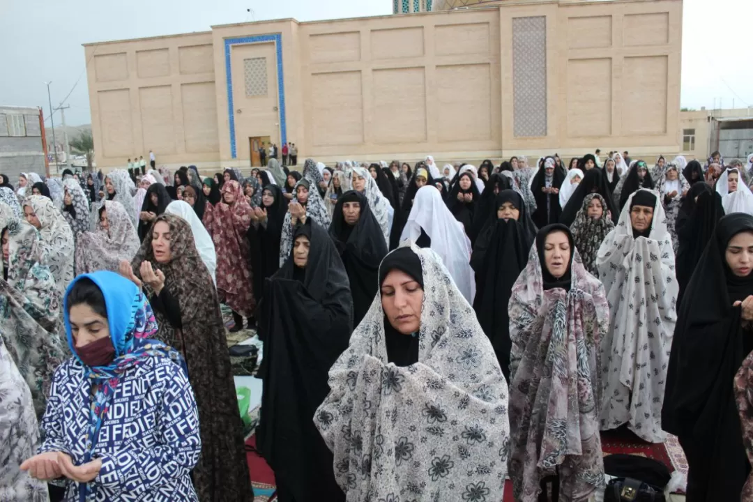 نماز عید فطر در استان کرمانشاه اقامه شد