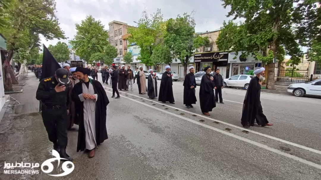 سوگواری کرمانشاهیان در سالروز شهادت امام صادق(ع)