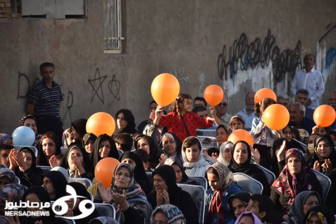 جشن دهه کرامت در محله «حکمت‌آباد» کرمانشاه