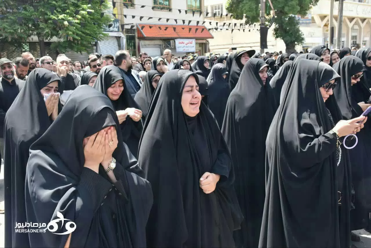 اجتماع مردم کرمانشاه در سوگ رئیس‌جمهور