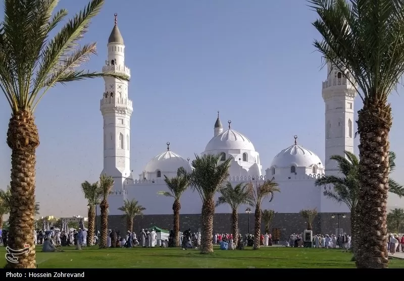 زیارت دوره زائران در مدینه منوره