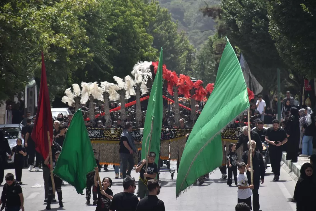 عزاداری و سوگواری کرمانشاهیان در تاسوعای حسینی