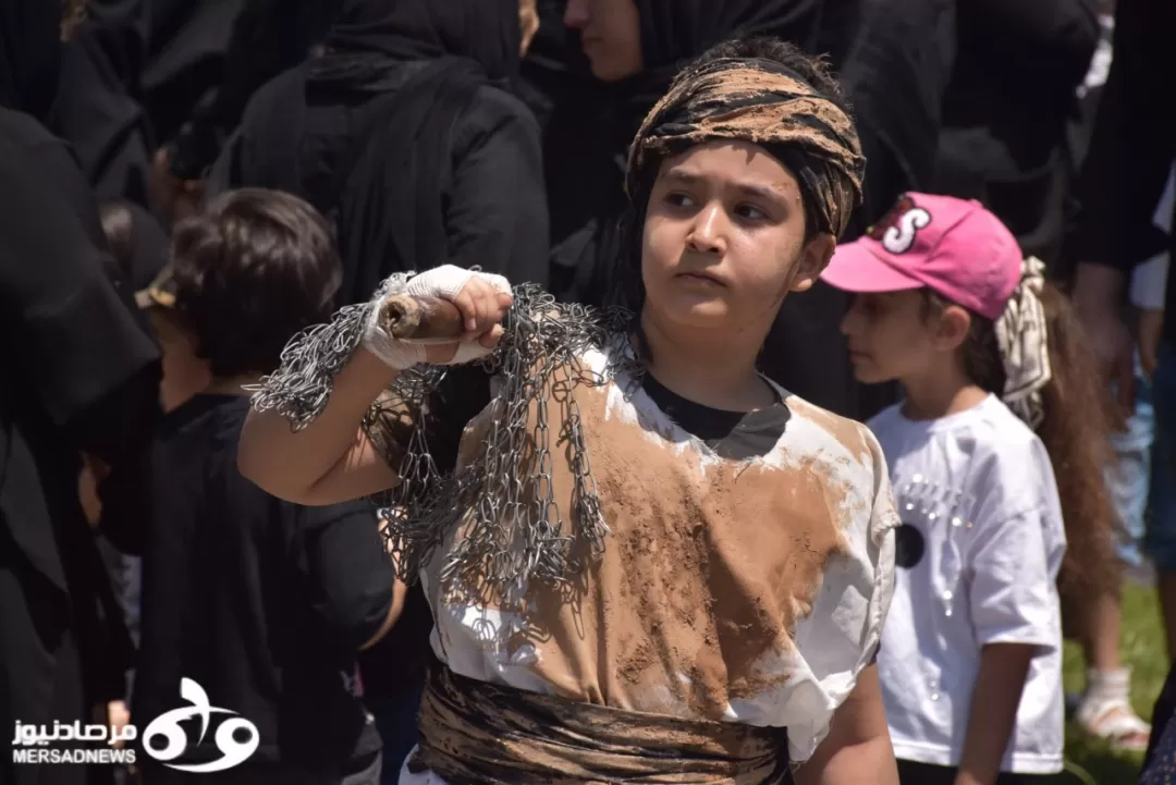 عزاداری مردم کرمانشاه در روز عاشورا