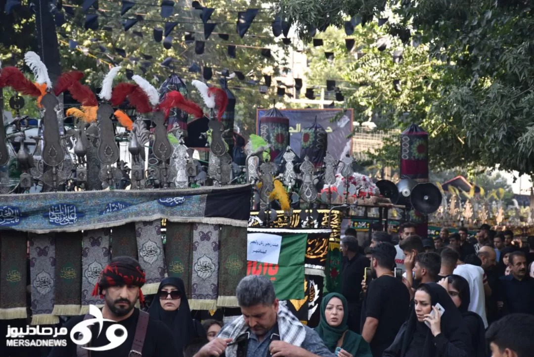 عزاداری کرمانشاهیان روز سوم شهادت امام حسین(ع)