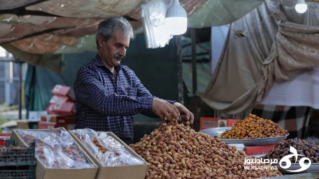 تصاویری از بازار خرمافروشان ورودی شهر قصرشیرین