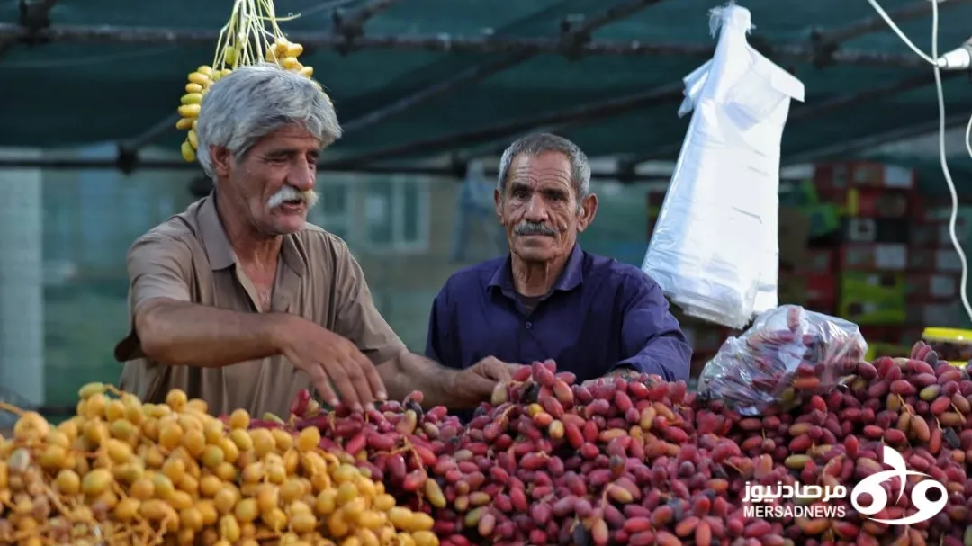 تصاویری از بازار خرمافروشان ورودی شهر قصرشیرین