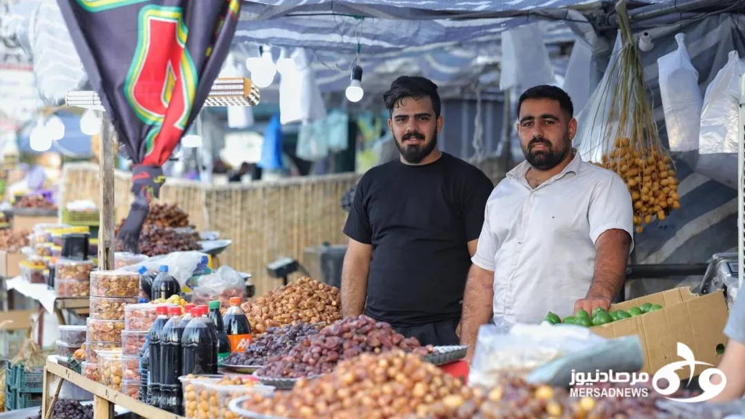 تصاویری از بازار خرمافروشان ورودی شهر قصرشیرین