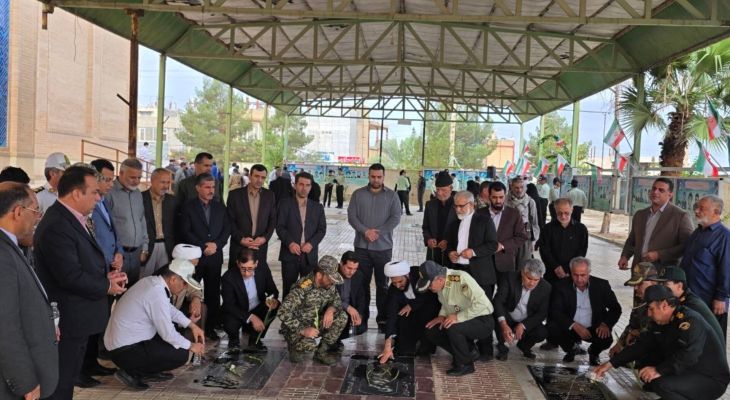تجدید میثاق مردم سرپل‌ذهاب با آرمان‌های شهدا